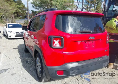 2015 Jeep Renegade Latitude from USA, damaged, VIN ZACCJABT9FPC05035